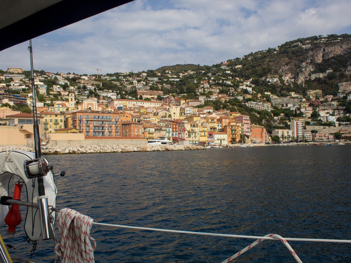 Buen anclaje en la Costa&nbsp;Azul.